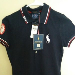women's paralympic ralph lauren polo shirts sz S